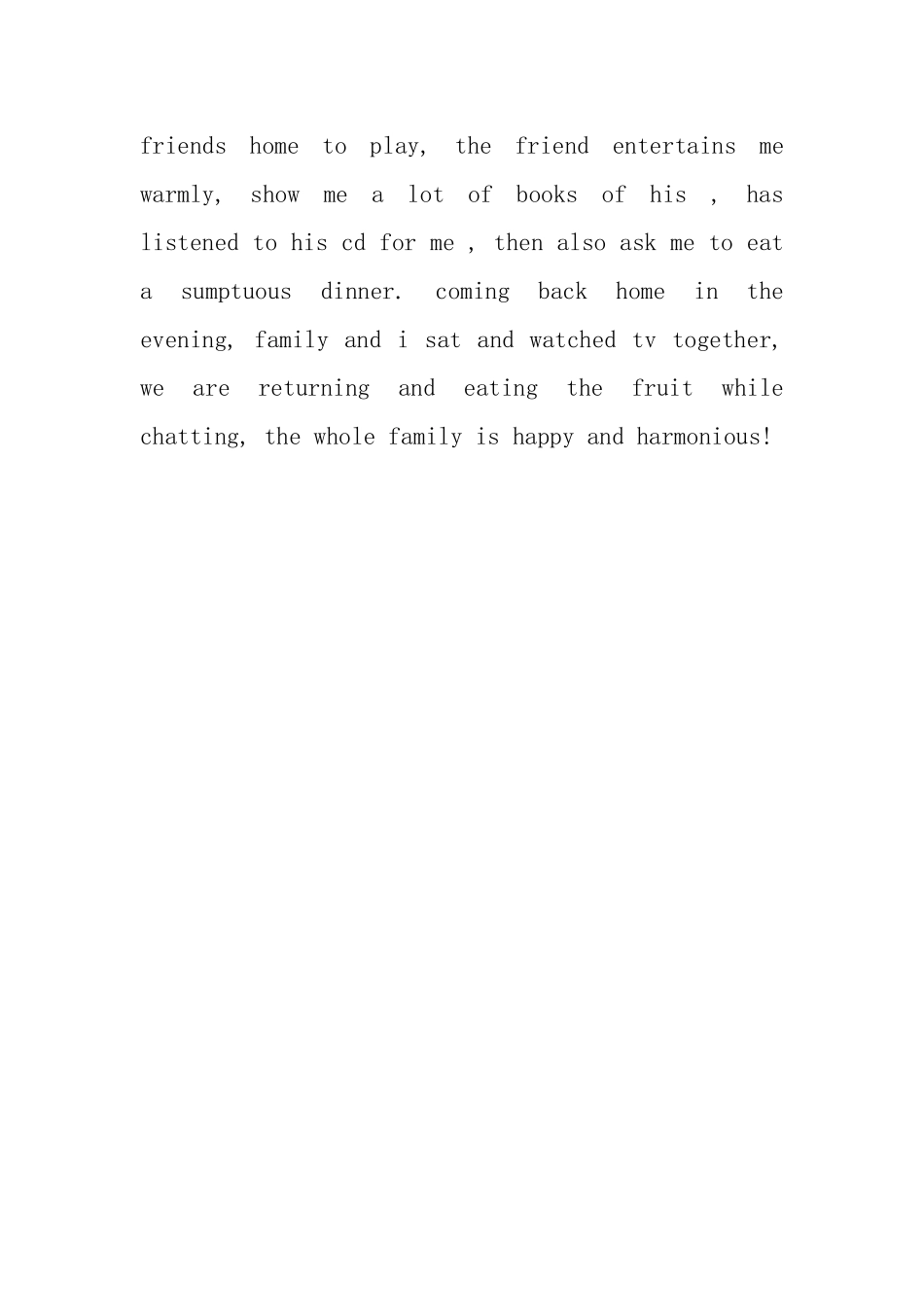 初中英语日记范文100字_第3页