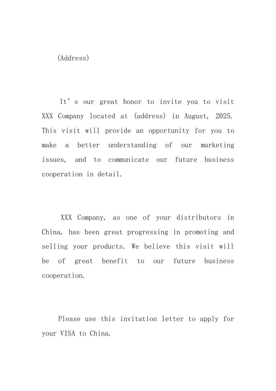 初中英语邀请函格式相关英文邀请函_第2页