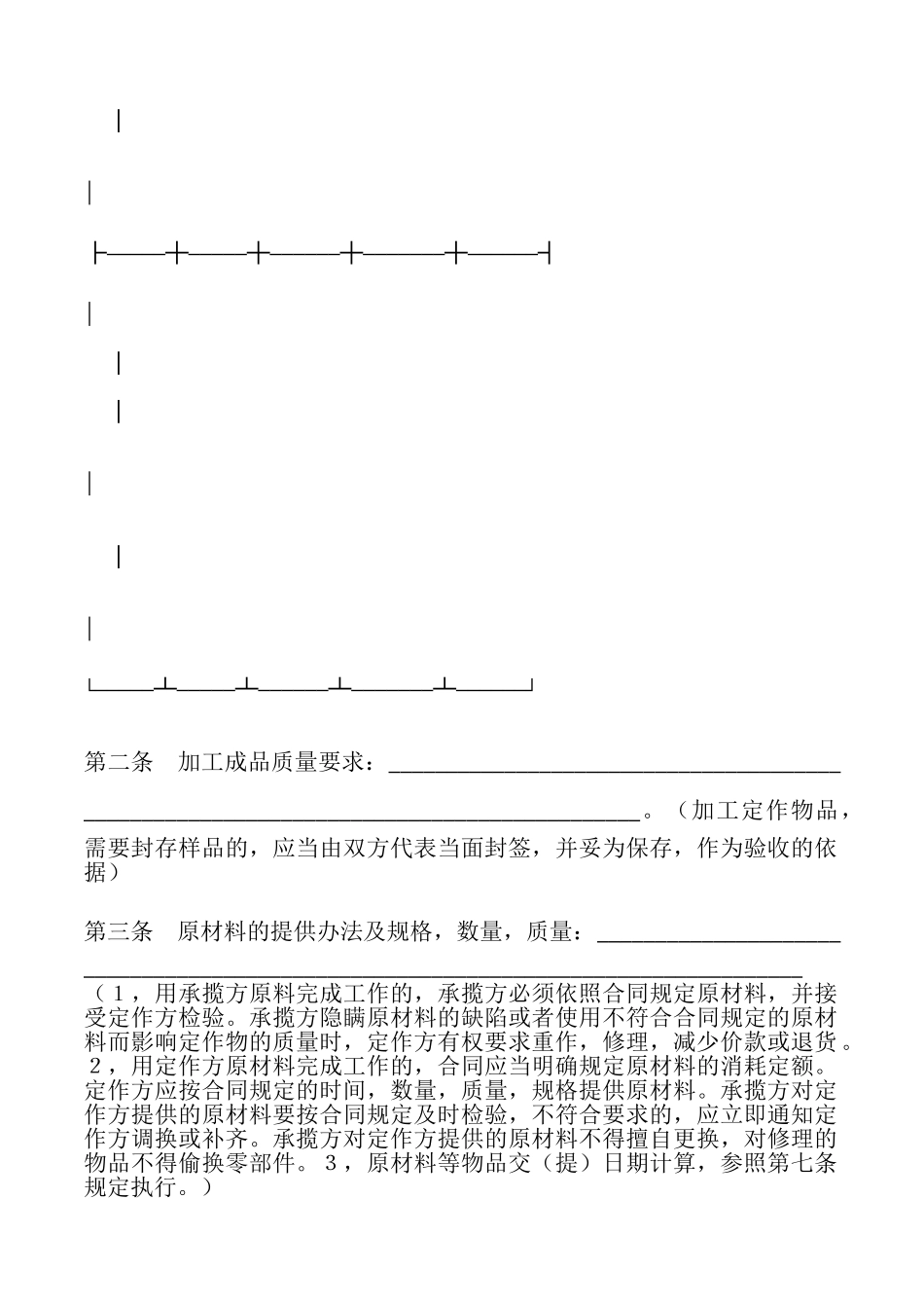 加工承揽合同(1)最新整理版_第2页
