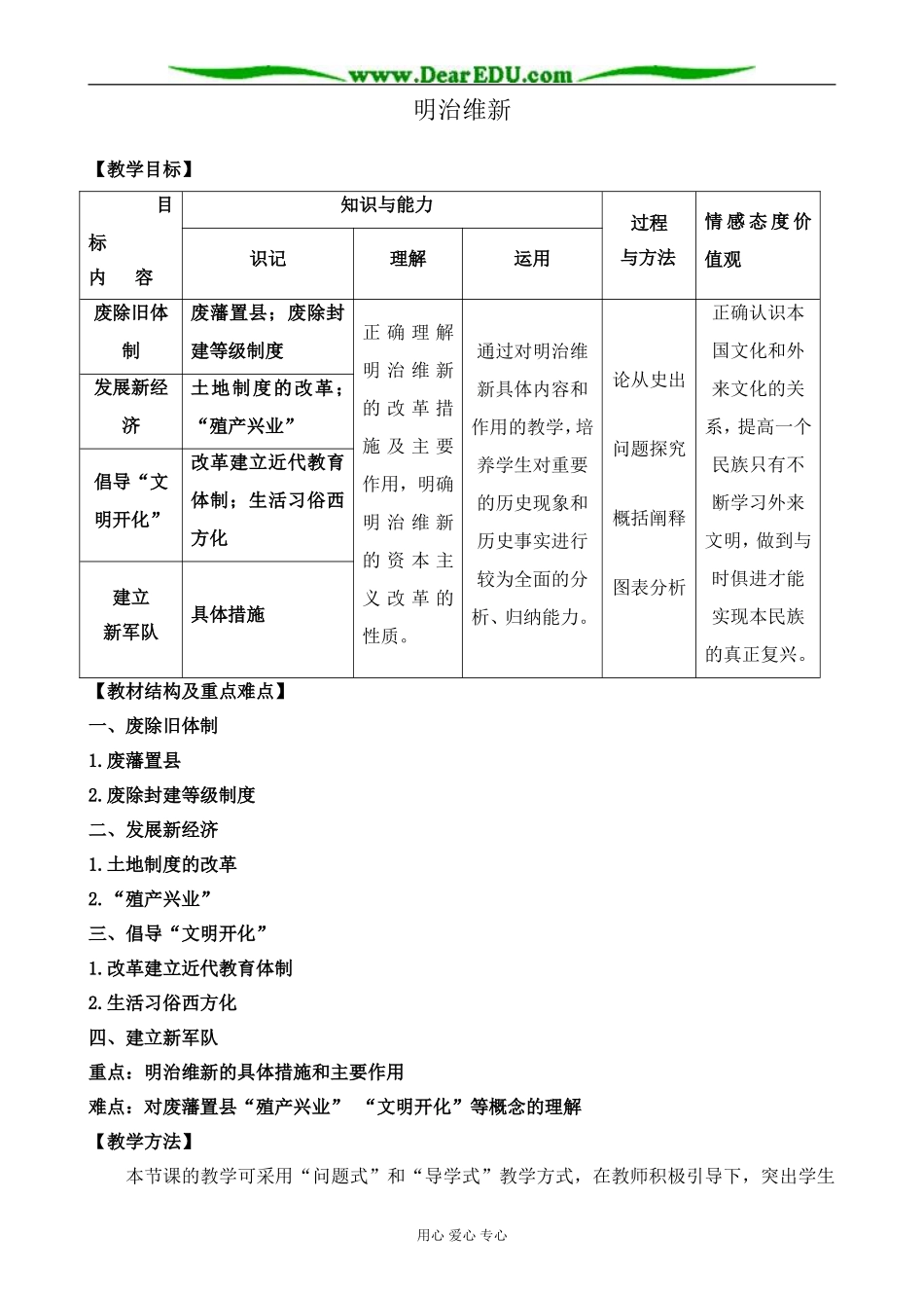 新人教版高中历史选修1明治维新_第1页
