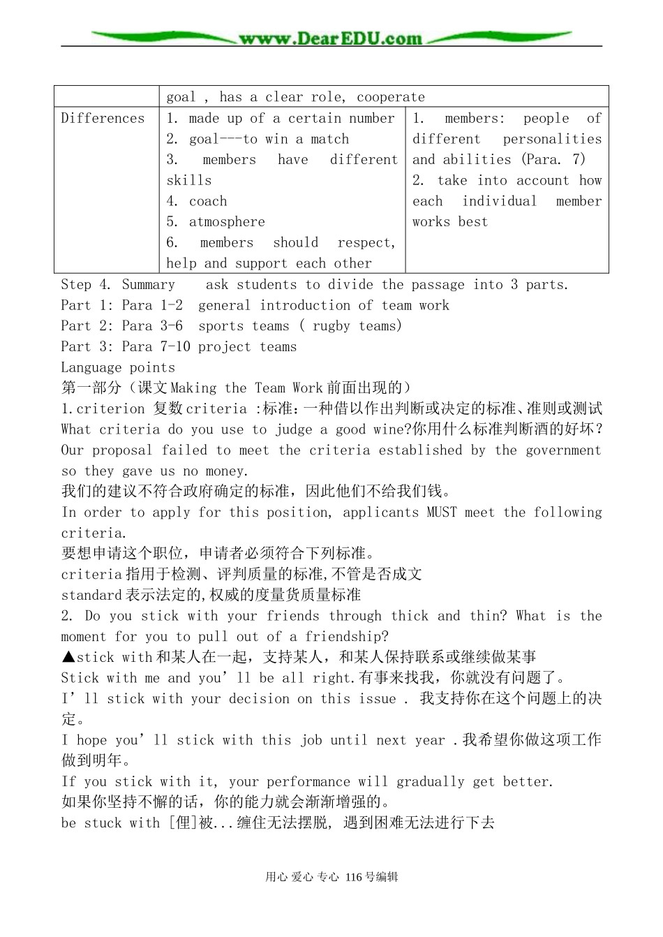 旧人教版第三册高中英语 Unit11 Key to success 学案_第3页