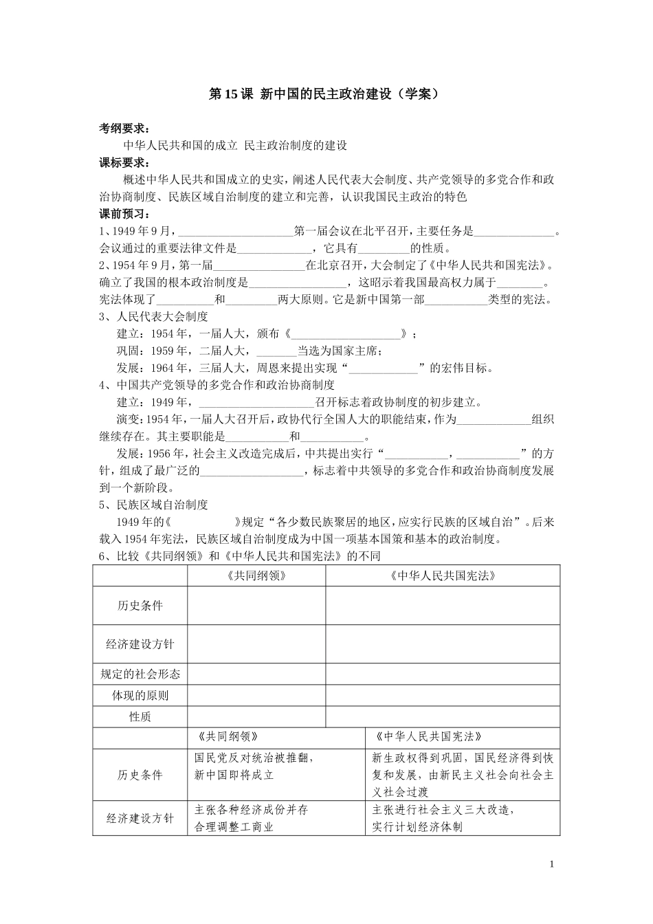 新中国的民主政治建设_第1页