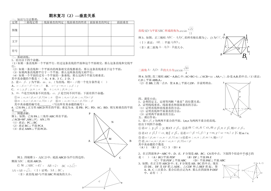 期末复习（2）--垂直_第1页