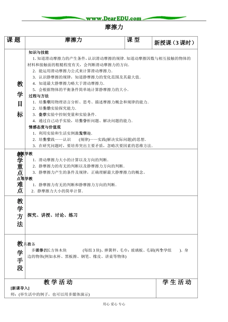 新人教版高中物理必修1摩擦力2_第1页