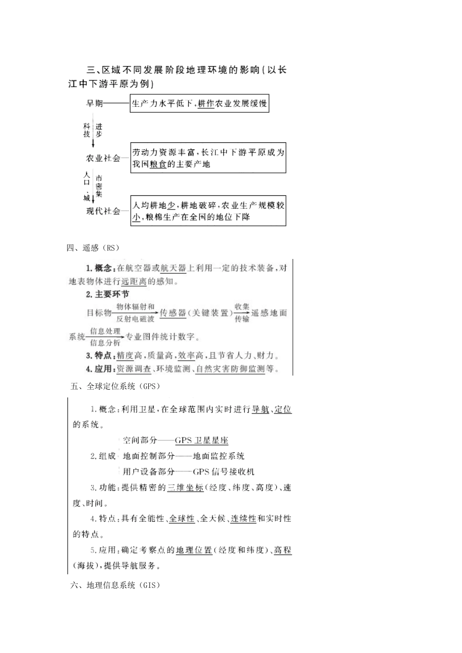 新疆2011年高考地理一轮复习 3.1.1地理环境与区域发展精品学案 新人教版必修3_第3页