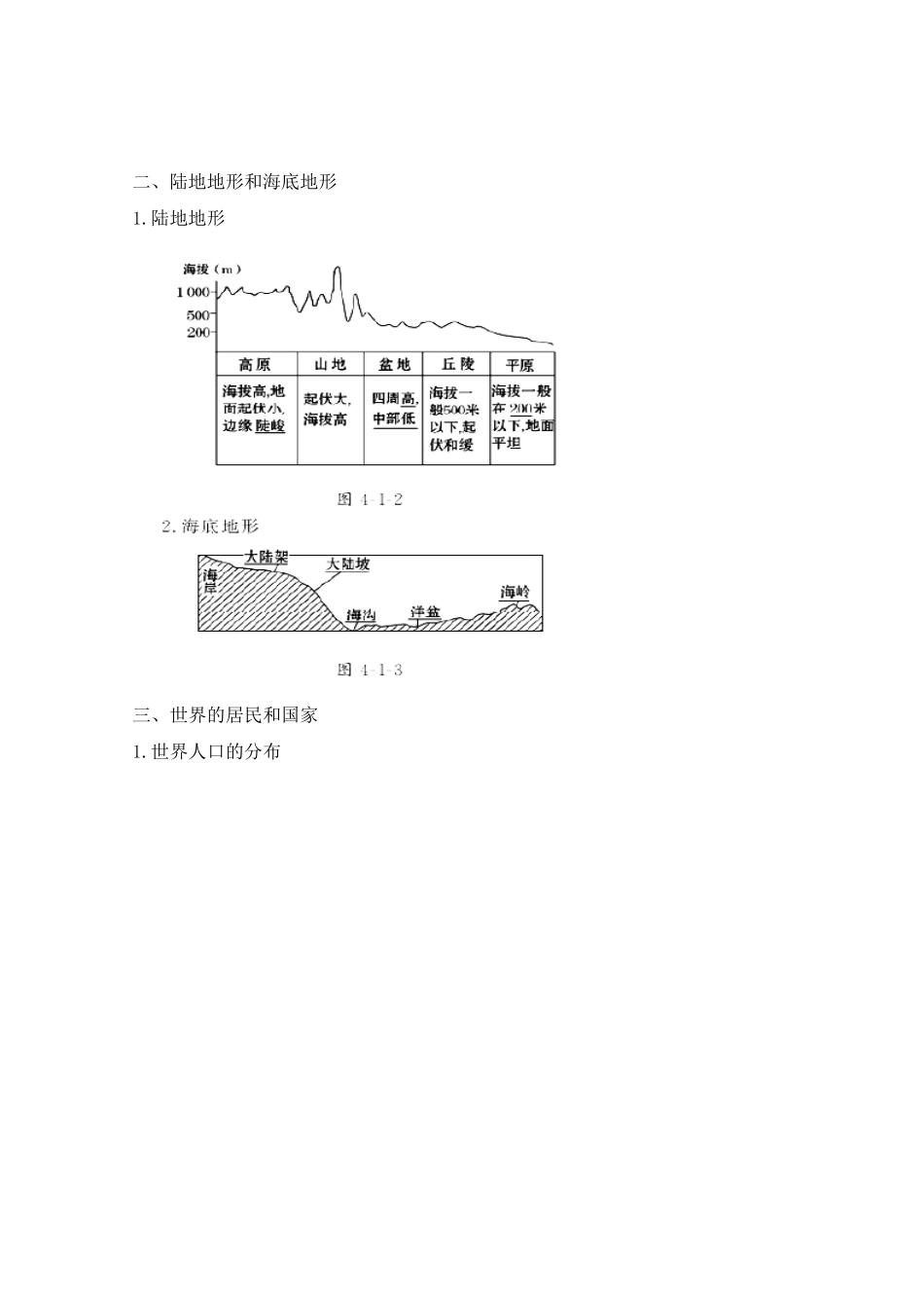 新疆2011年高考地理一轮复习 世界地理精品学案 新人教版_第2页