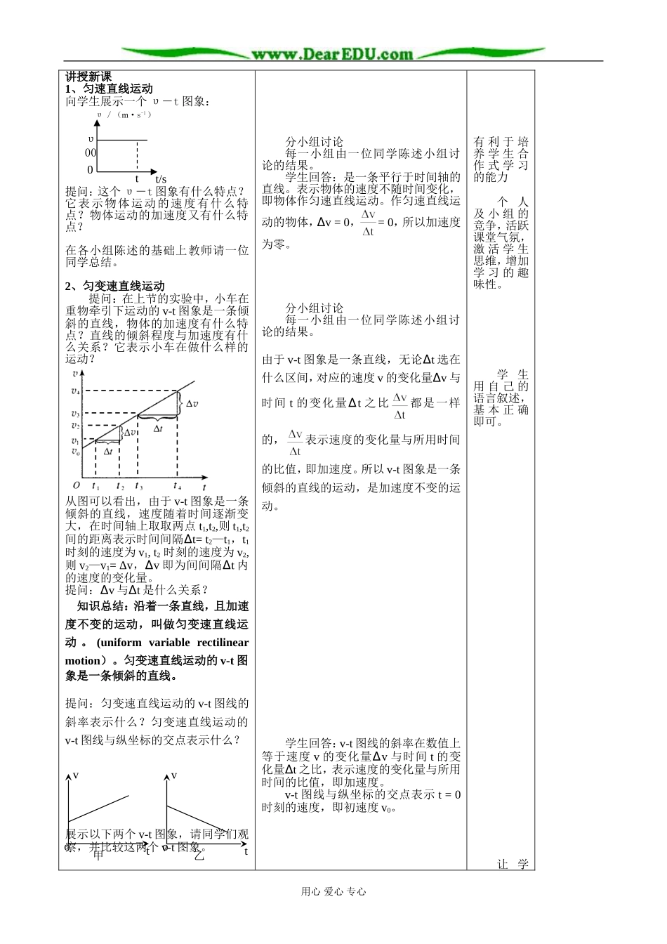 新人教版高中物理必修1匀变速直线运动的速度与时间的关系(3)_第2页