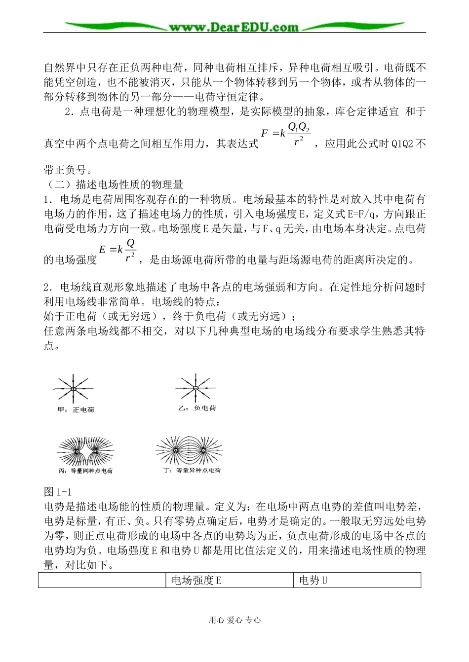 新人教版高中物理选修1-1电场2_第2页