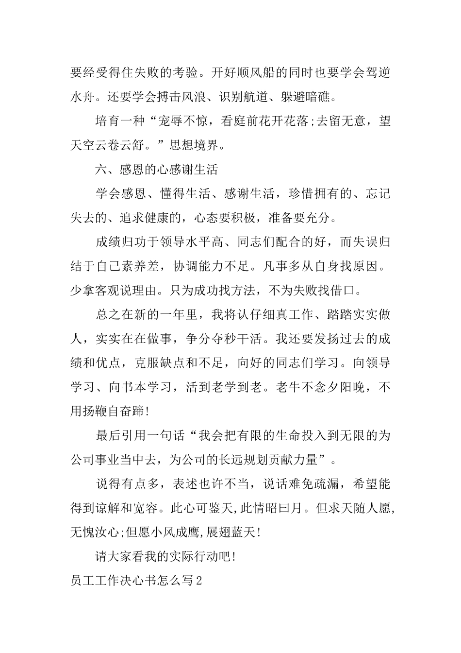 员工工作决心书怎么写_第3页