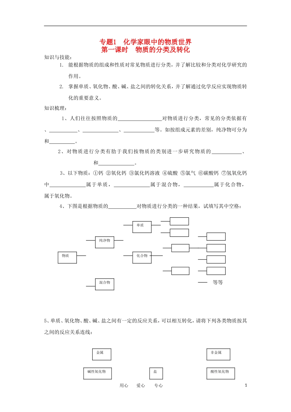 江苏淮阴中学2012高中语文 1.1 丰富多彩的化学物质（第1课时）学案 苏教版必修1_第1页