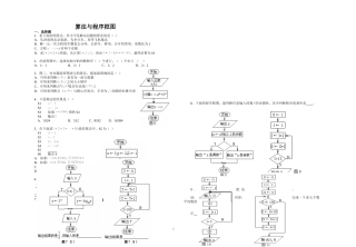 江苏省2007年必修三——算法的含义与流程图 苏教版 必修3