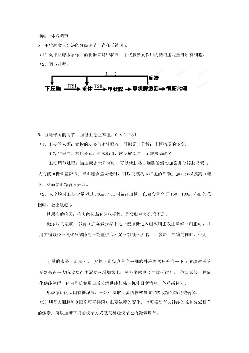 江苏省2013年栟茶中学高三生物考前赢分30天 第15天_第2页