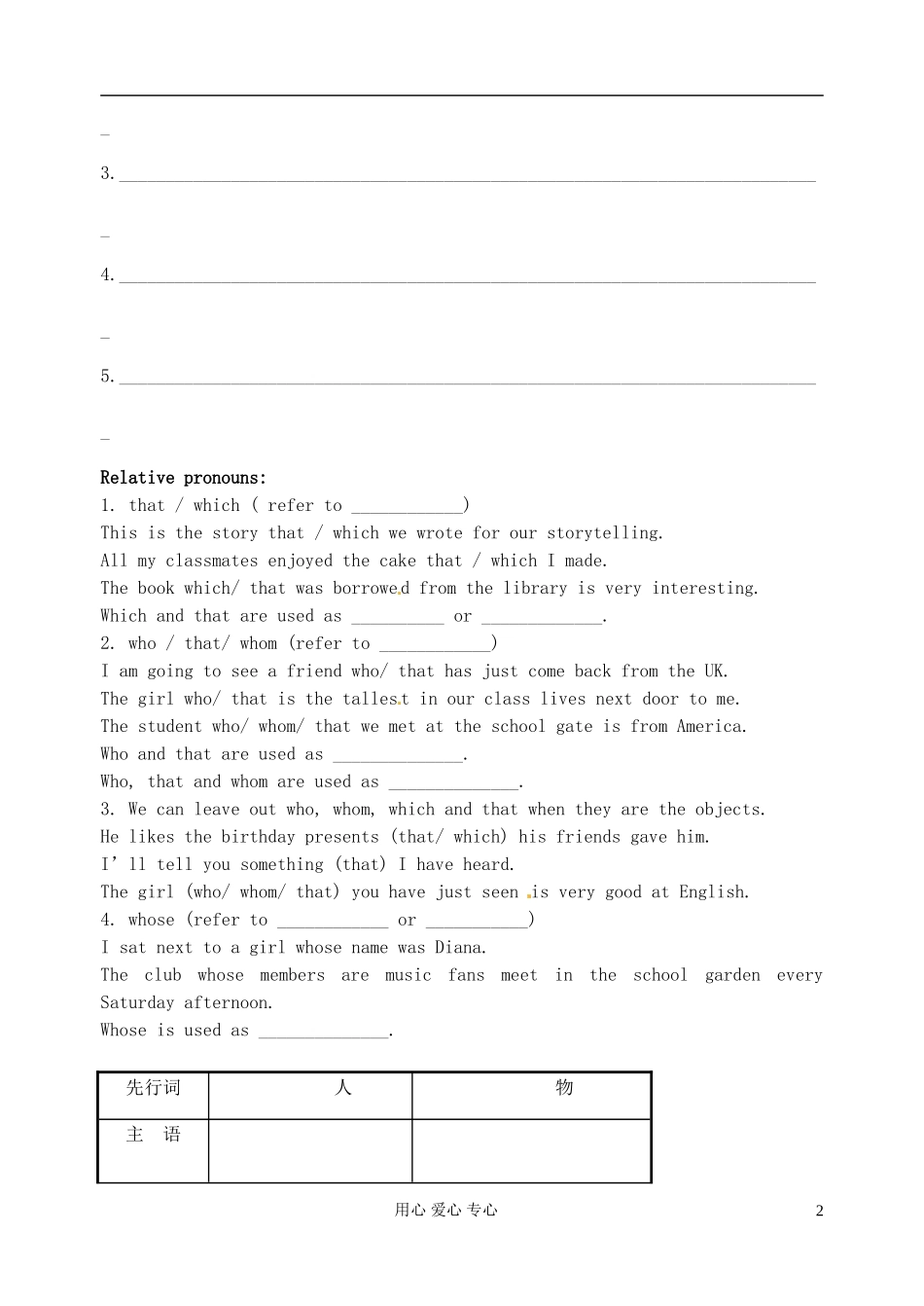 江苏省宿迁中学高一英语《Unit 1 School life》学案_第2页