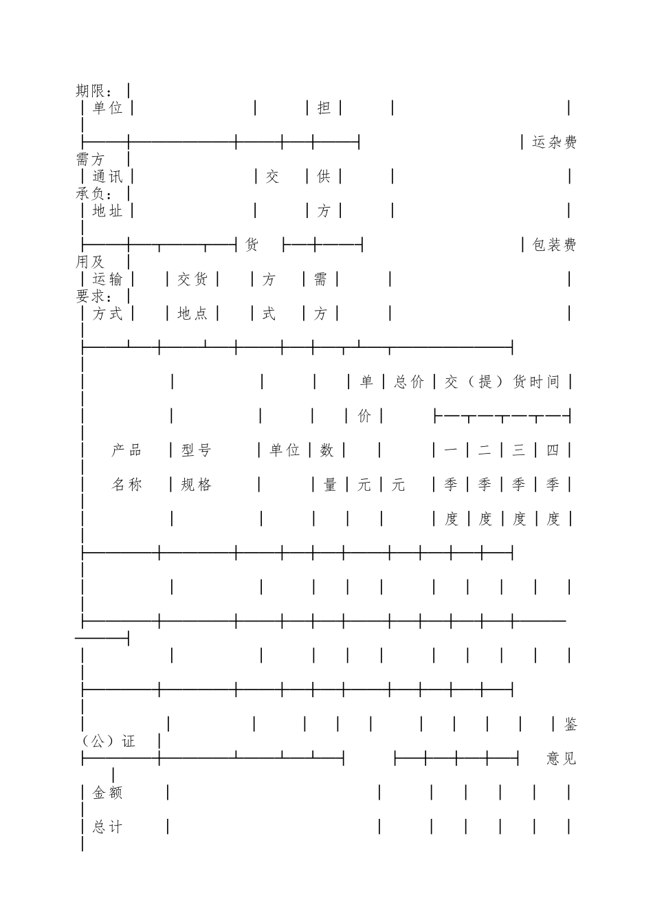 地质机械仪器产品购销合同——范本_第2页