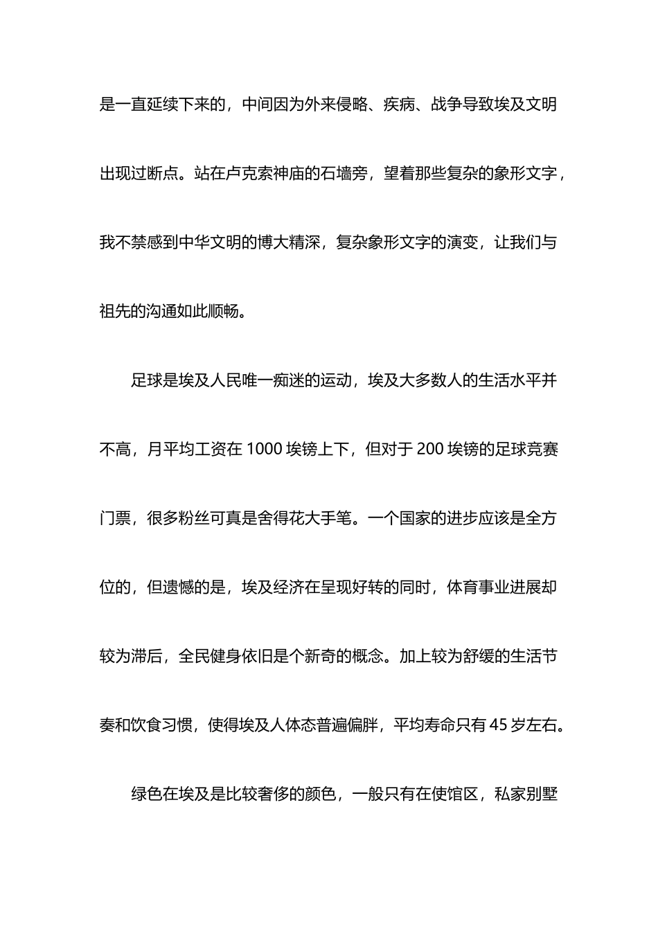 埃及实习报告范文_第2页