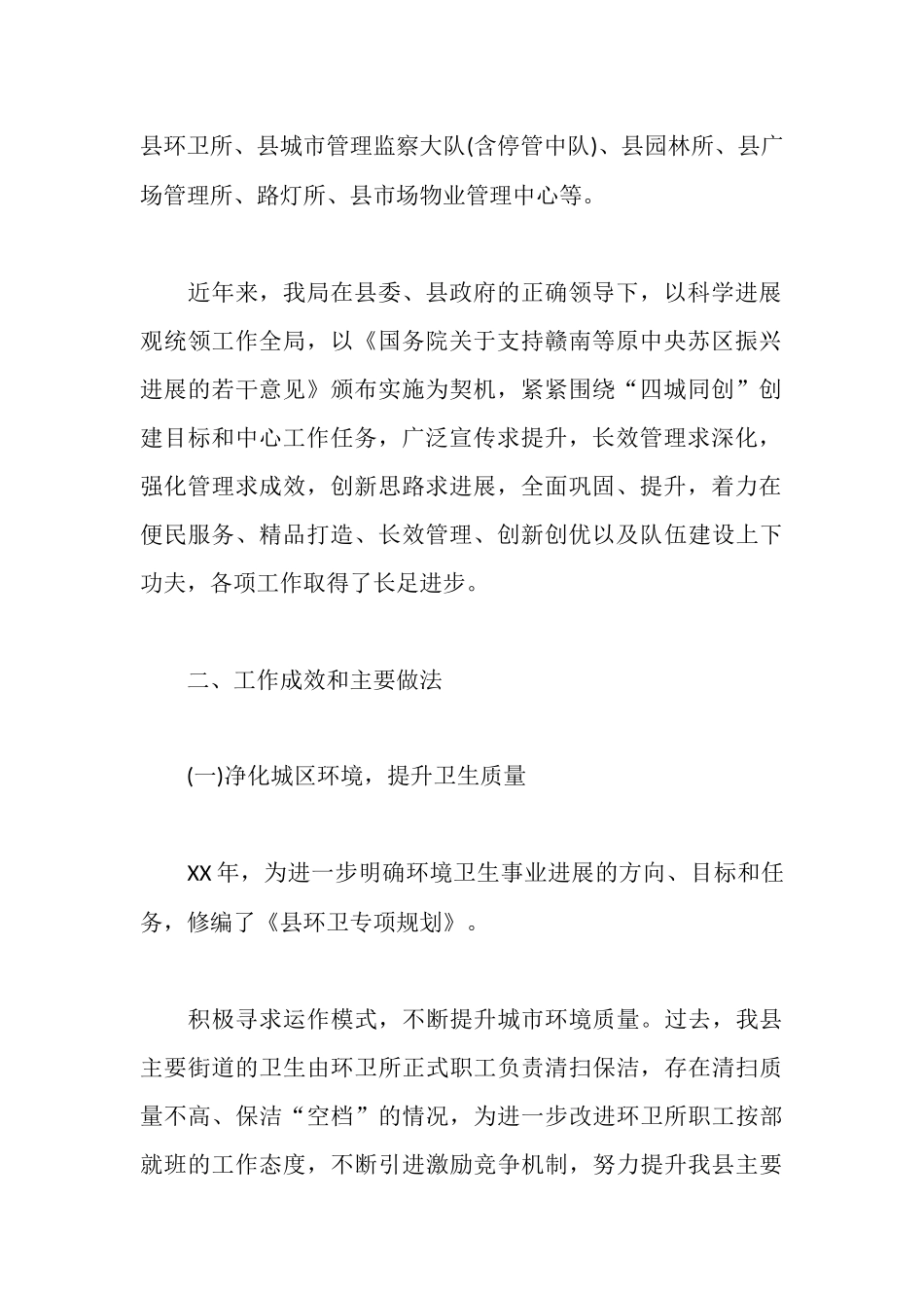 城区环境净化工作报告_第2页