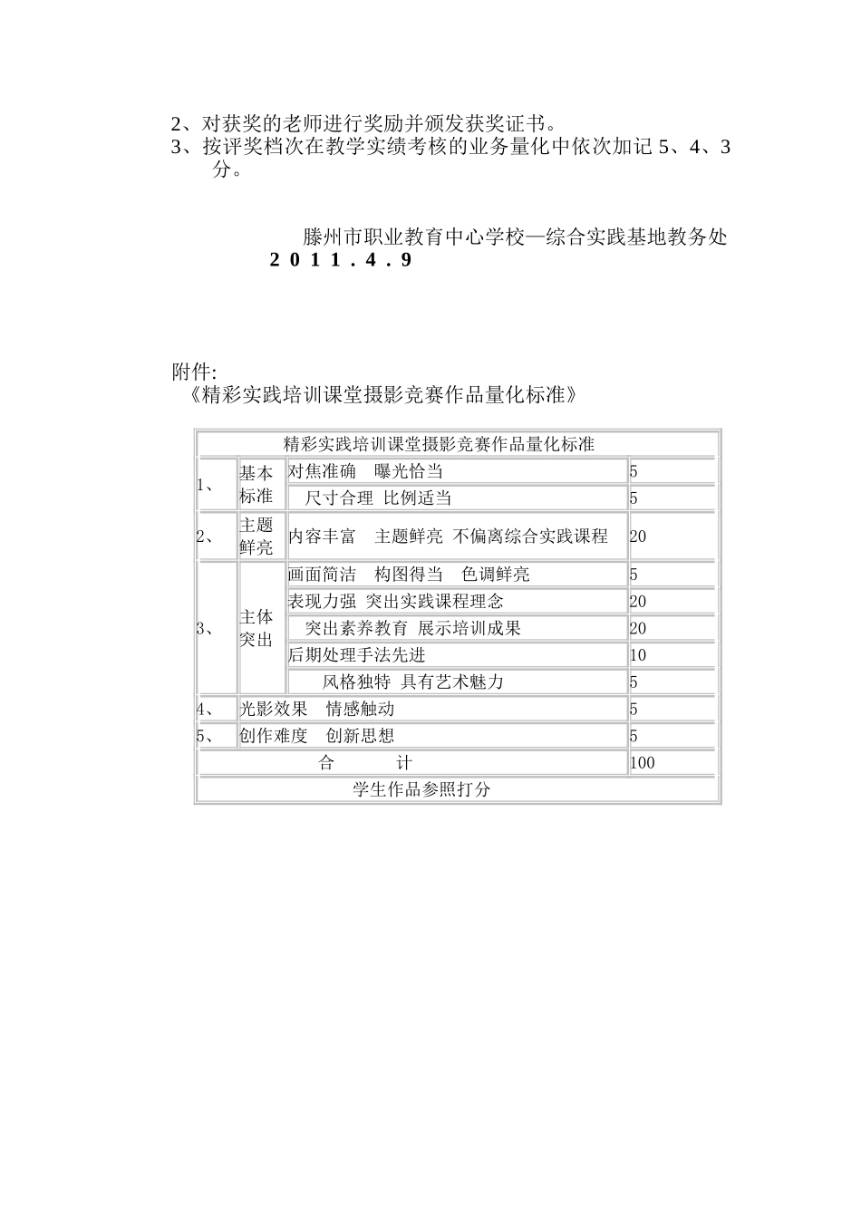 培训成果展示活动方案_第2页