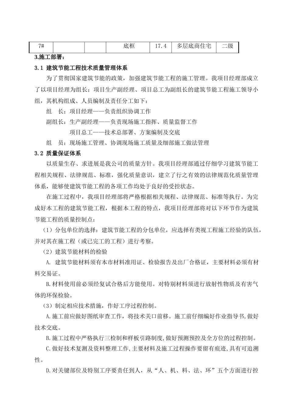 墙体门窗屋面节能施工方案_第2页