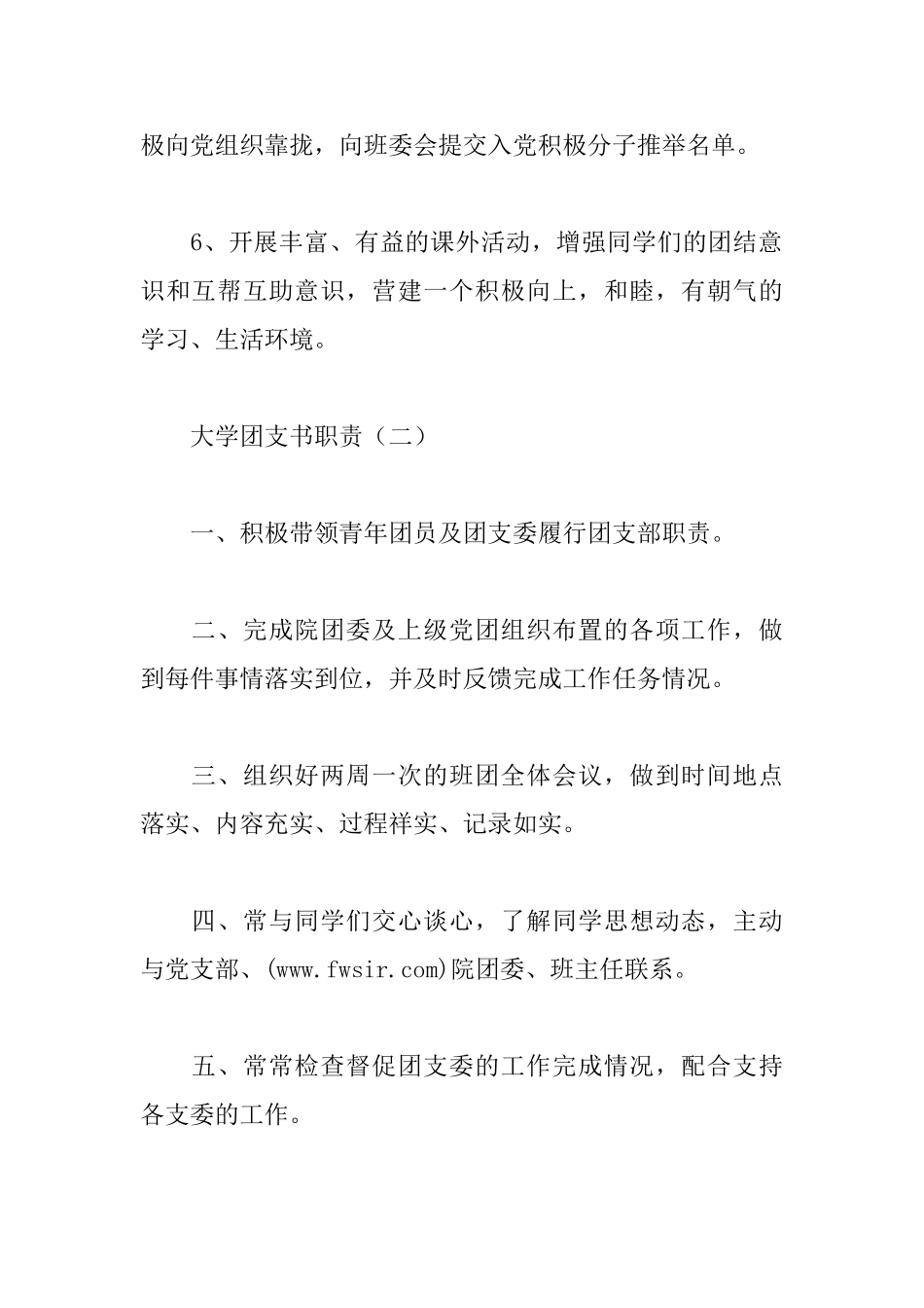 大学团支书职责_第2页