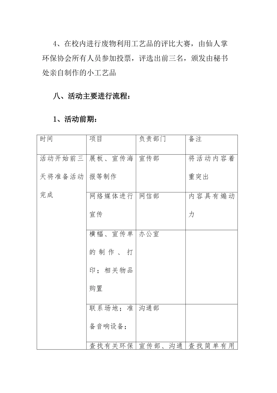大学校园环保活动策划书_第3页