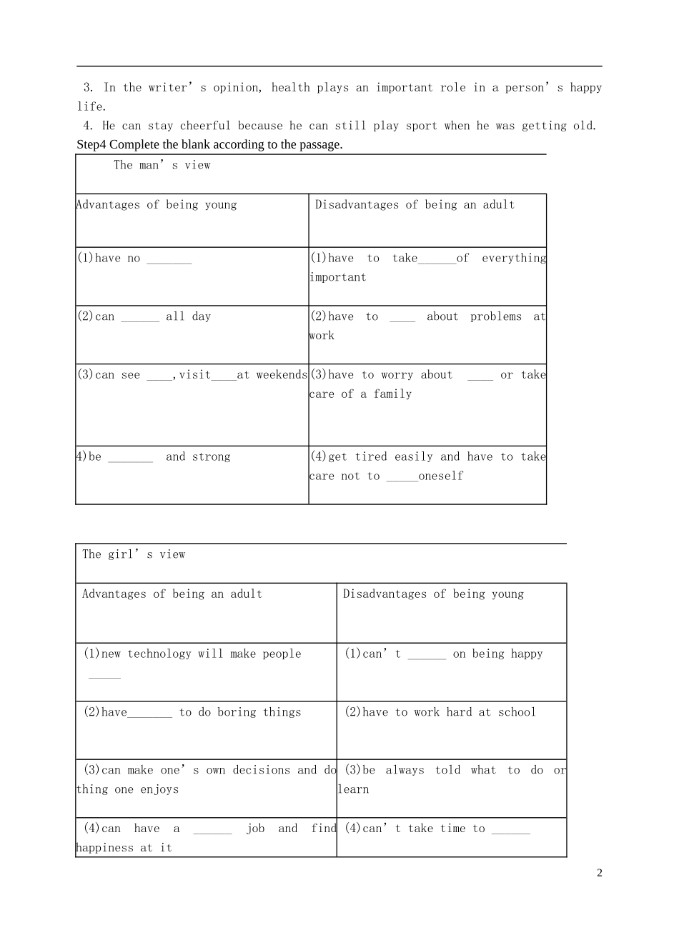 江苏省淮安中学II部高二英语 M6U2 project导学案 牛津译林版_第2页