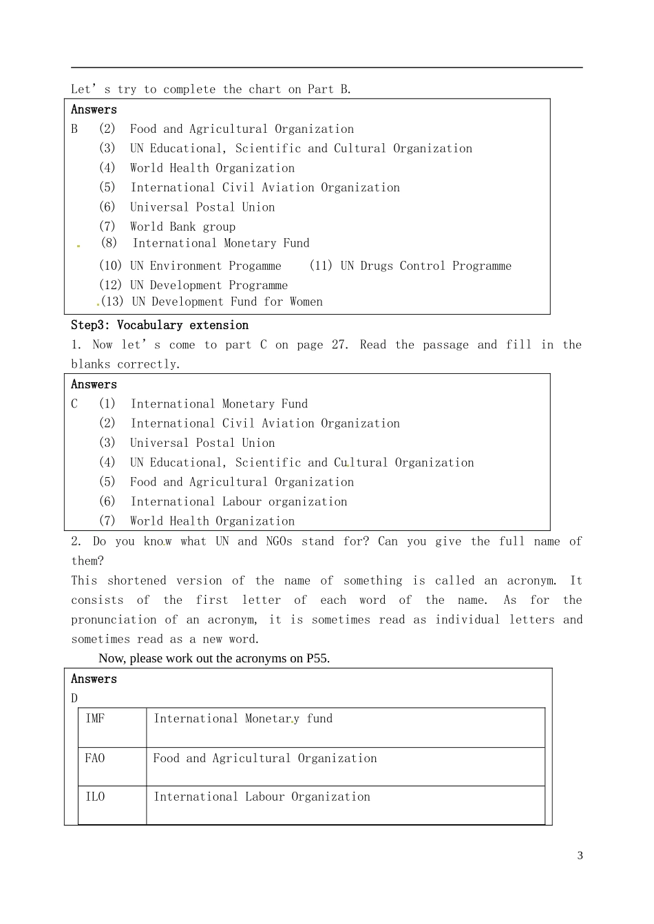 江苏省淮安中学II部高二英语 M6U4 Word power导学案 牛津译林版_第3页