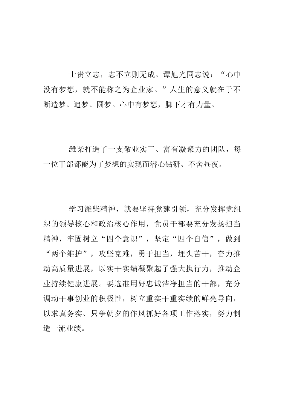 学习践行潍柴精神心得体会_第3页