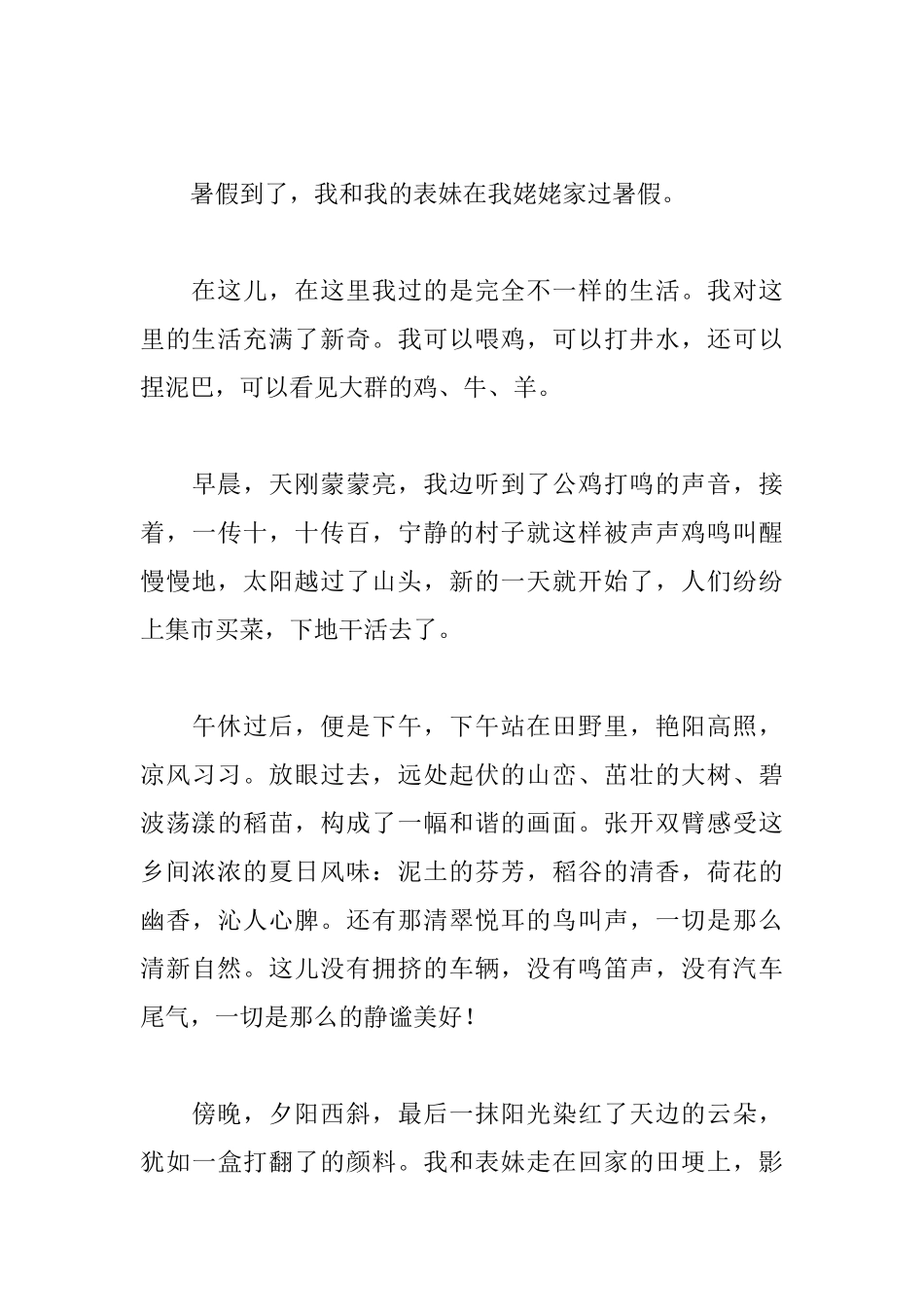 学生暑假学习心得体会_第3页