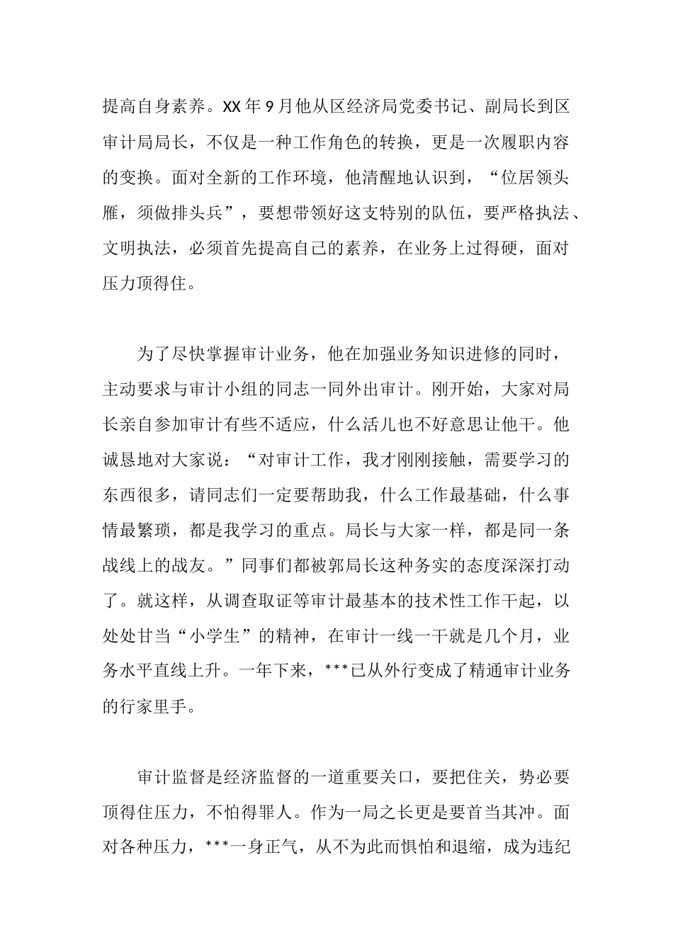 审计创建文明个人先进事迹_第2页