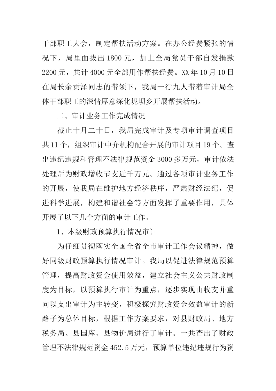 审计助理个人工作总结及工作思路_第3页