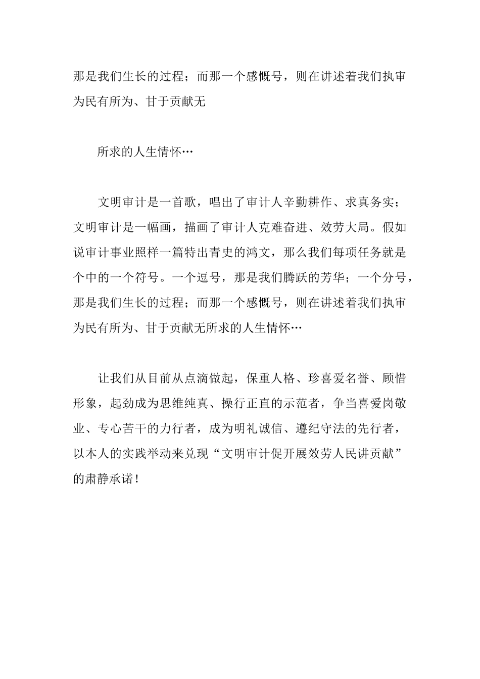 审计干部执法情况工作报告_第3页