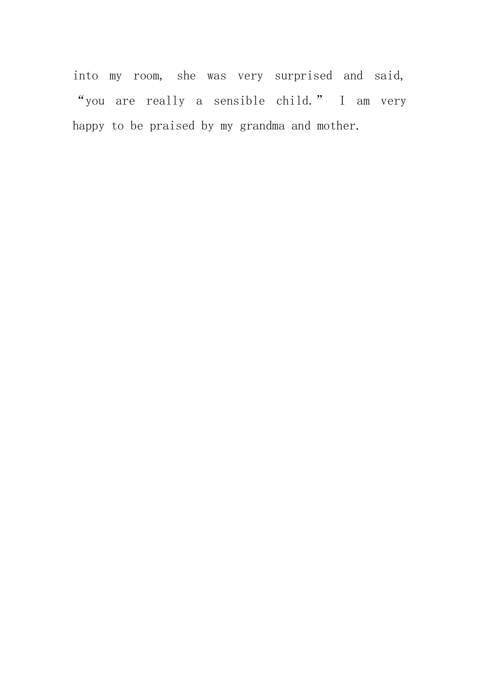 小学五年级英语日记范文5篇_第3页