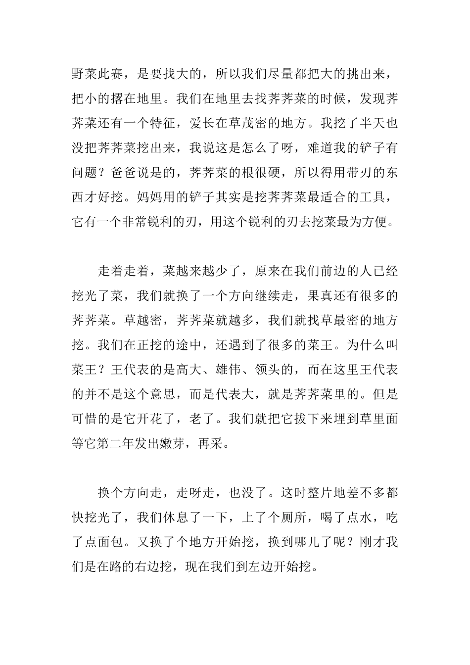 小学生快乐的星期天日记600字两篇_第3页