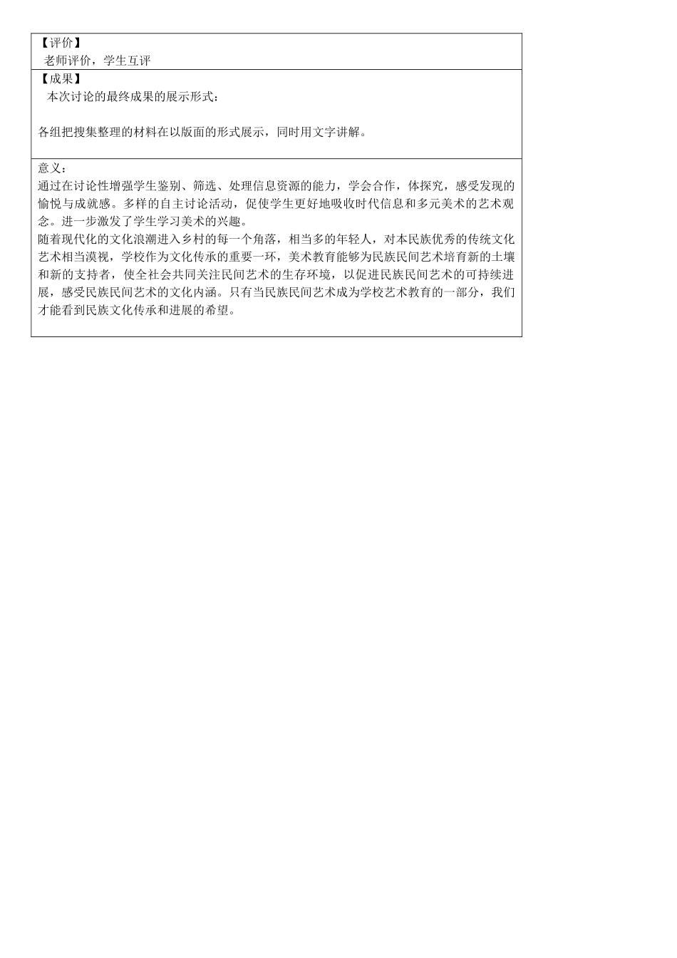小学美术研究性学习设计方案_第2页