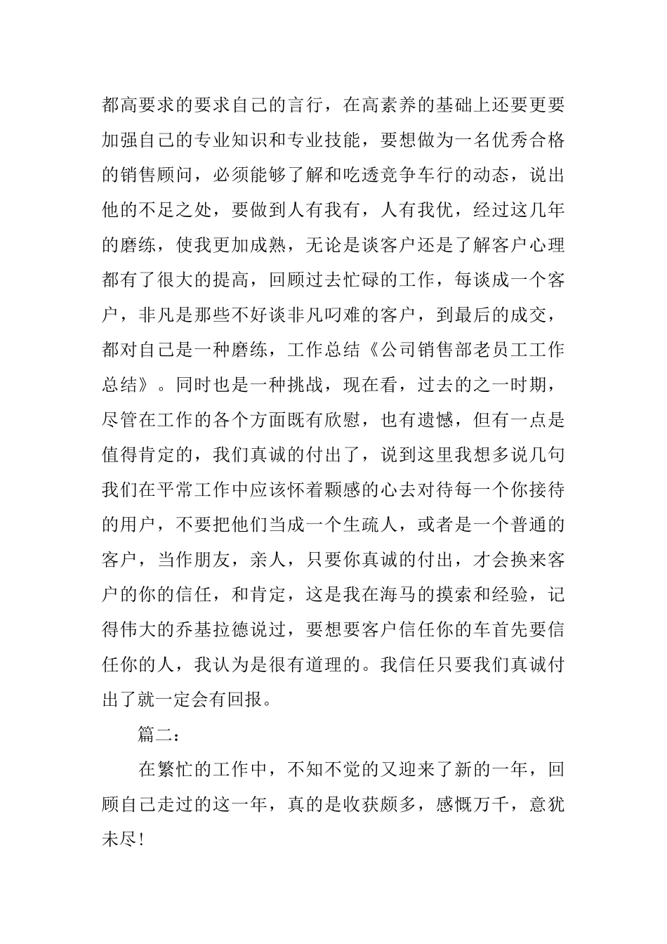 市场营销工作年度总结范文_第2页