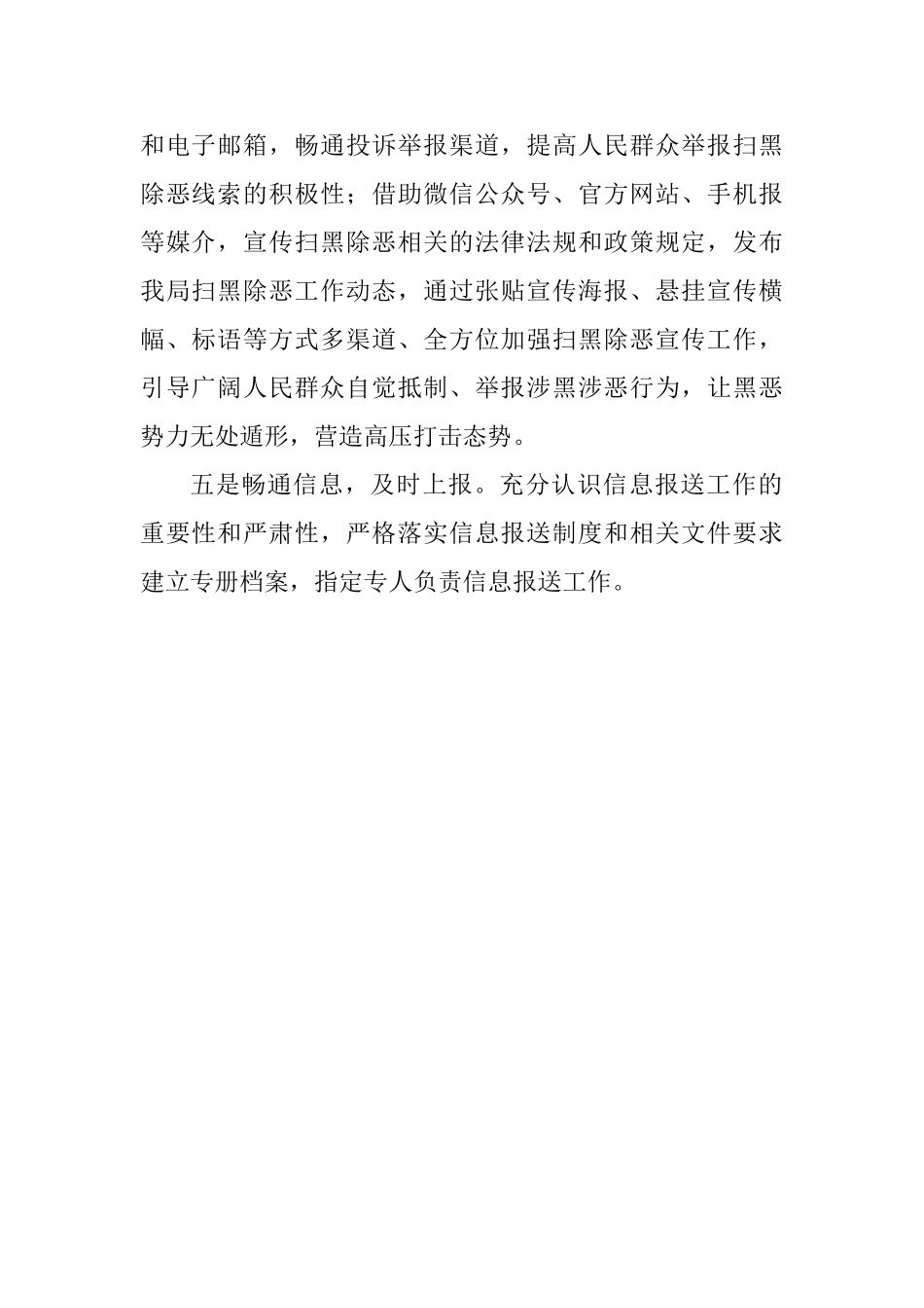 市安监局推进扫黑除恶专项斗争工作总结_第2页