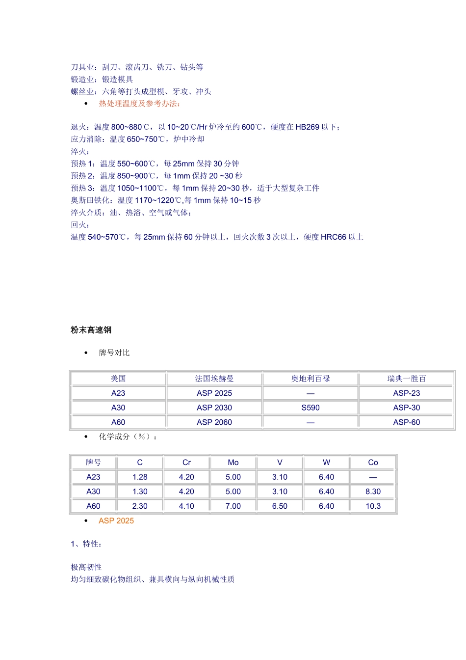 常用高速钢介绍_第3页