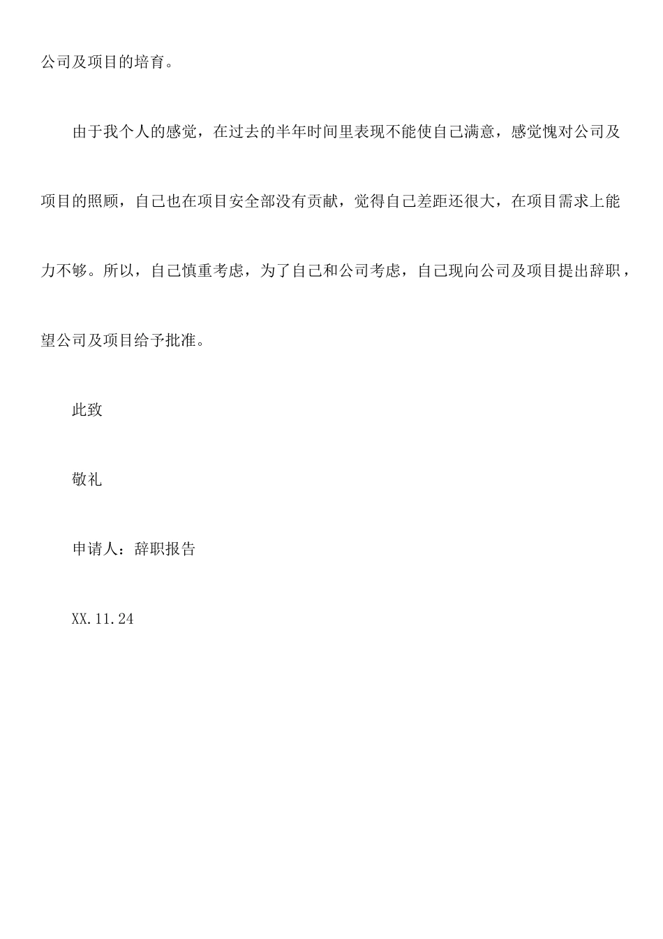 年辞职报告模板_第3页