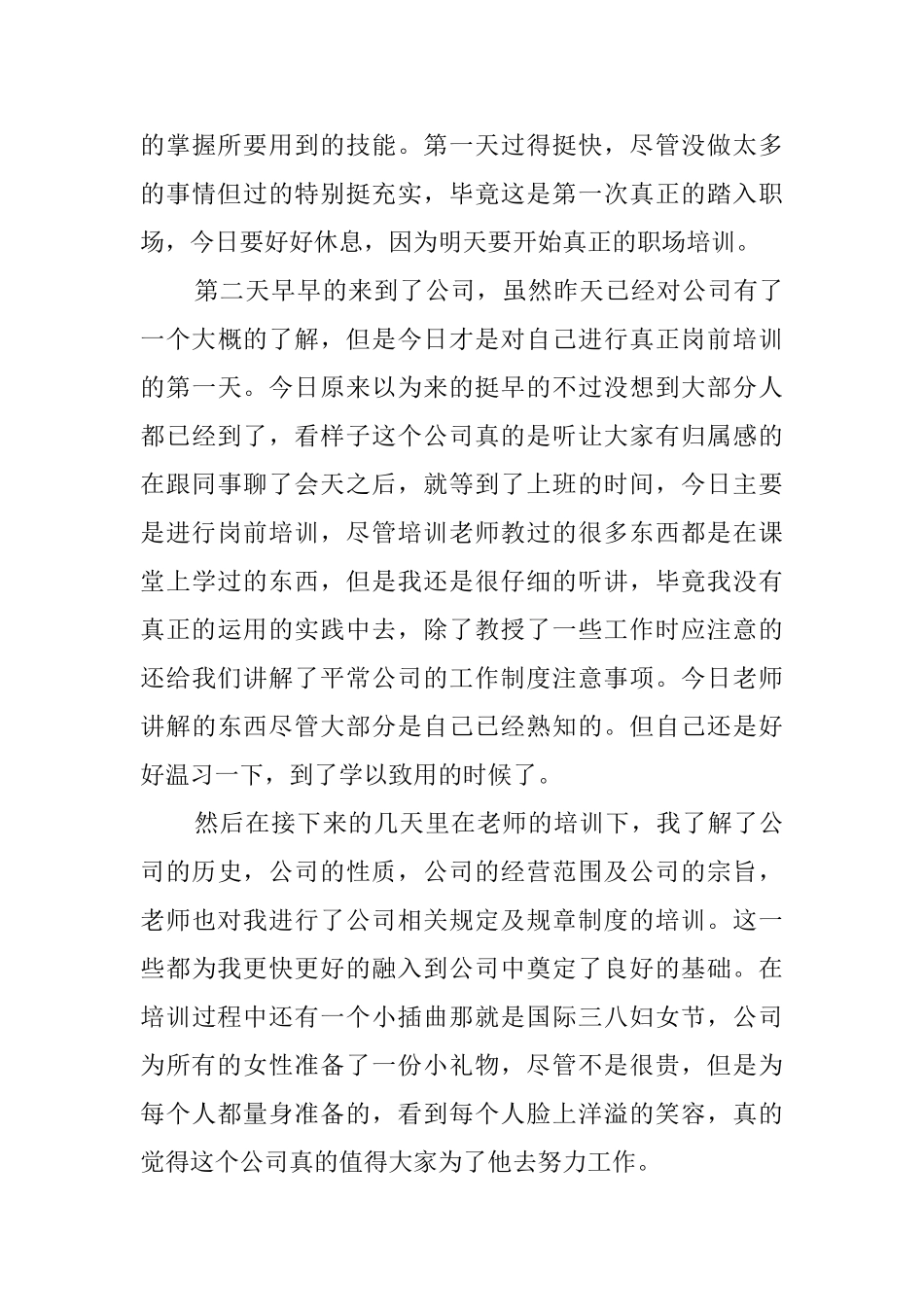 广告毕业生个人实习报告范文_第3页