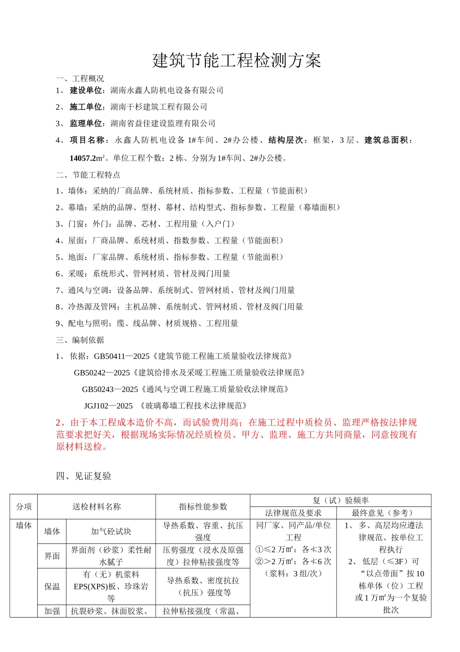 建筑节能工程检测方案_第1页