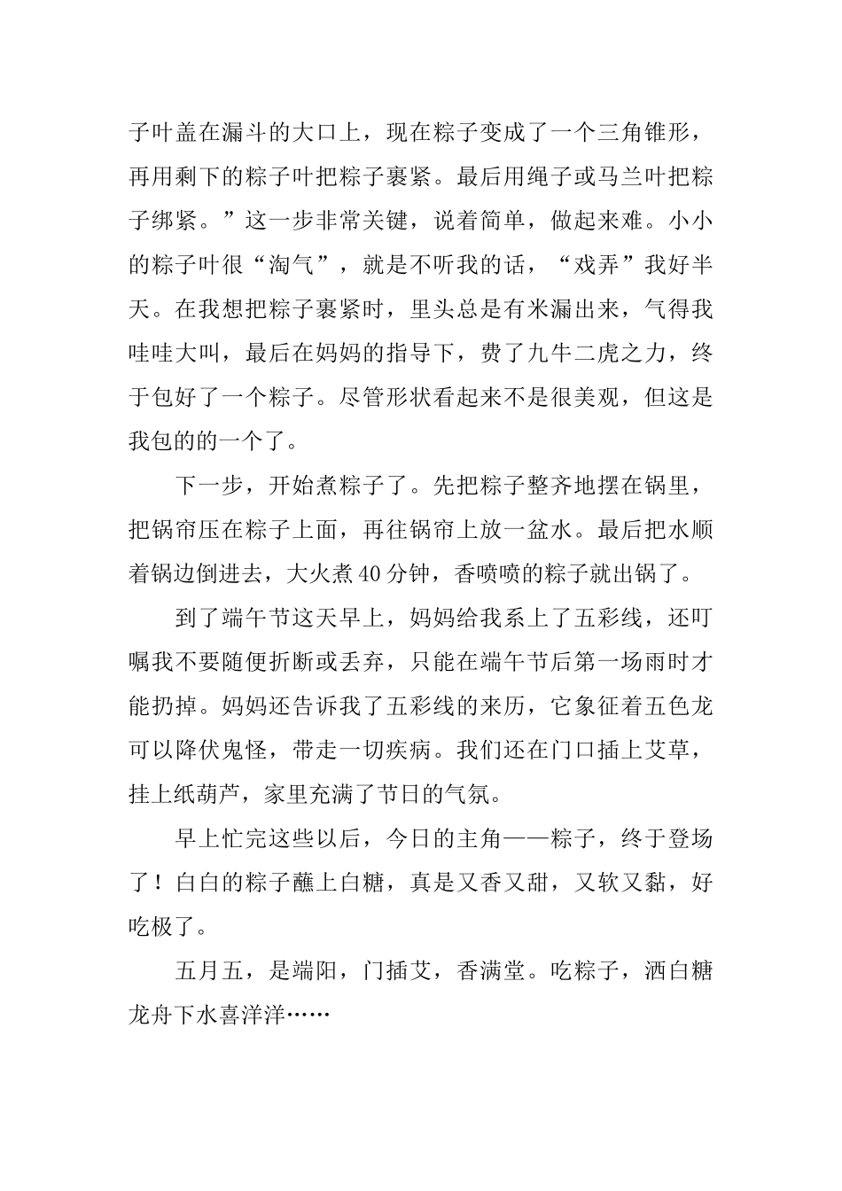 快乐的端午节日记600字5篇_第3页