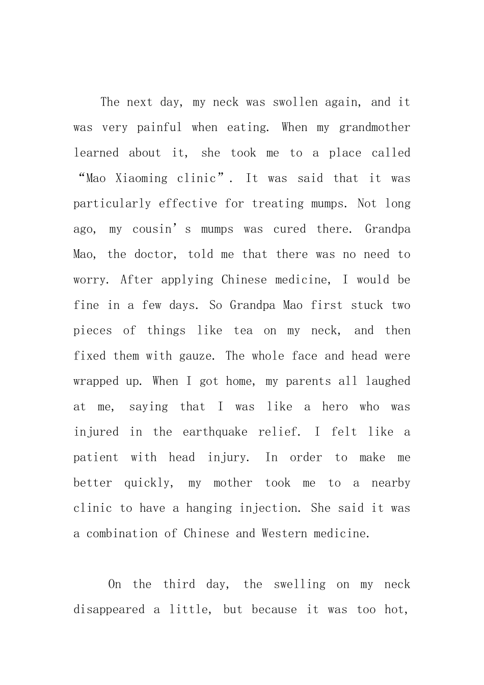 愉快的暑假英语日记_第2页