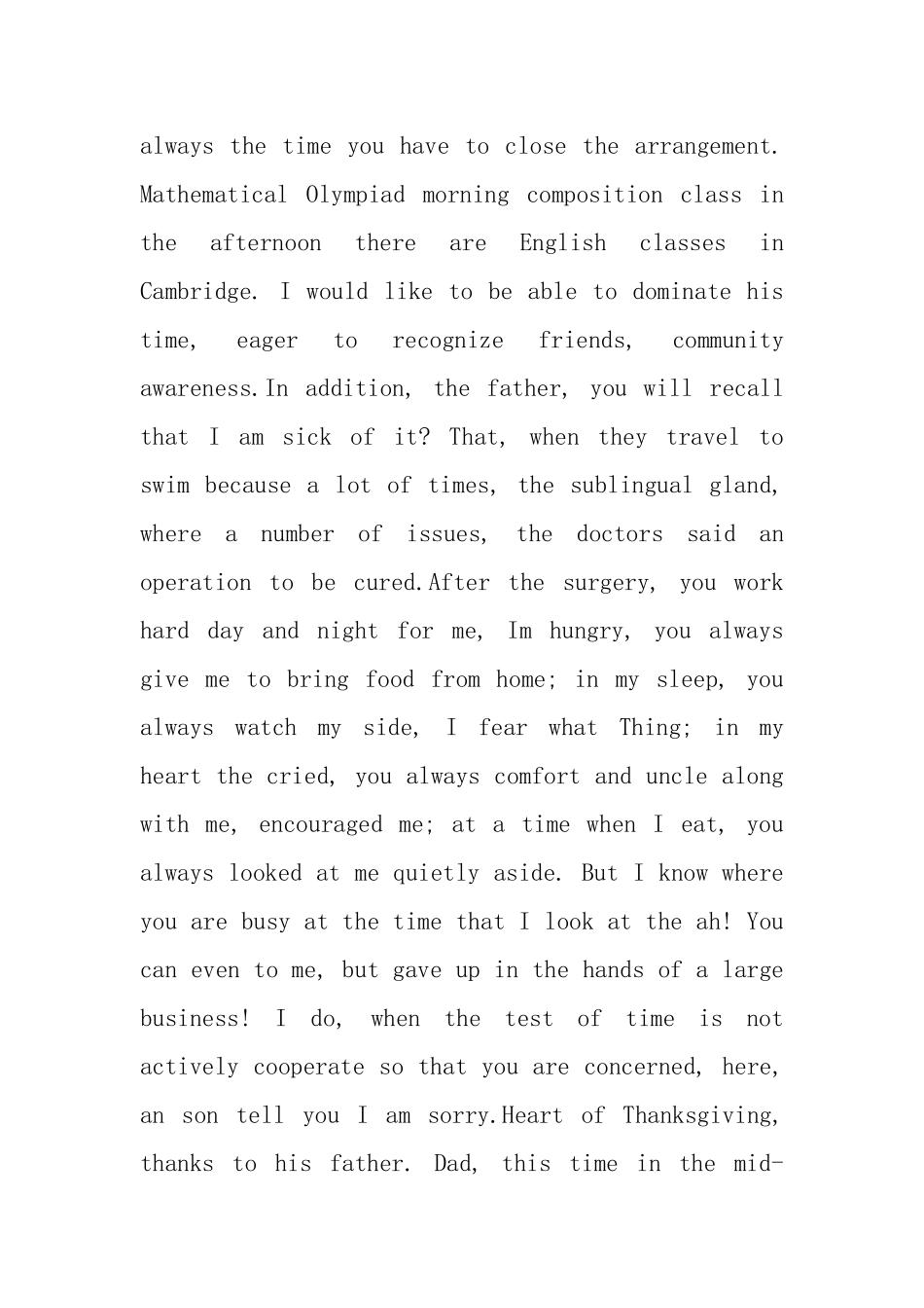感谢信父亲英文亲人_第3页