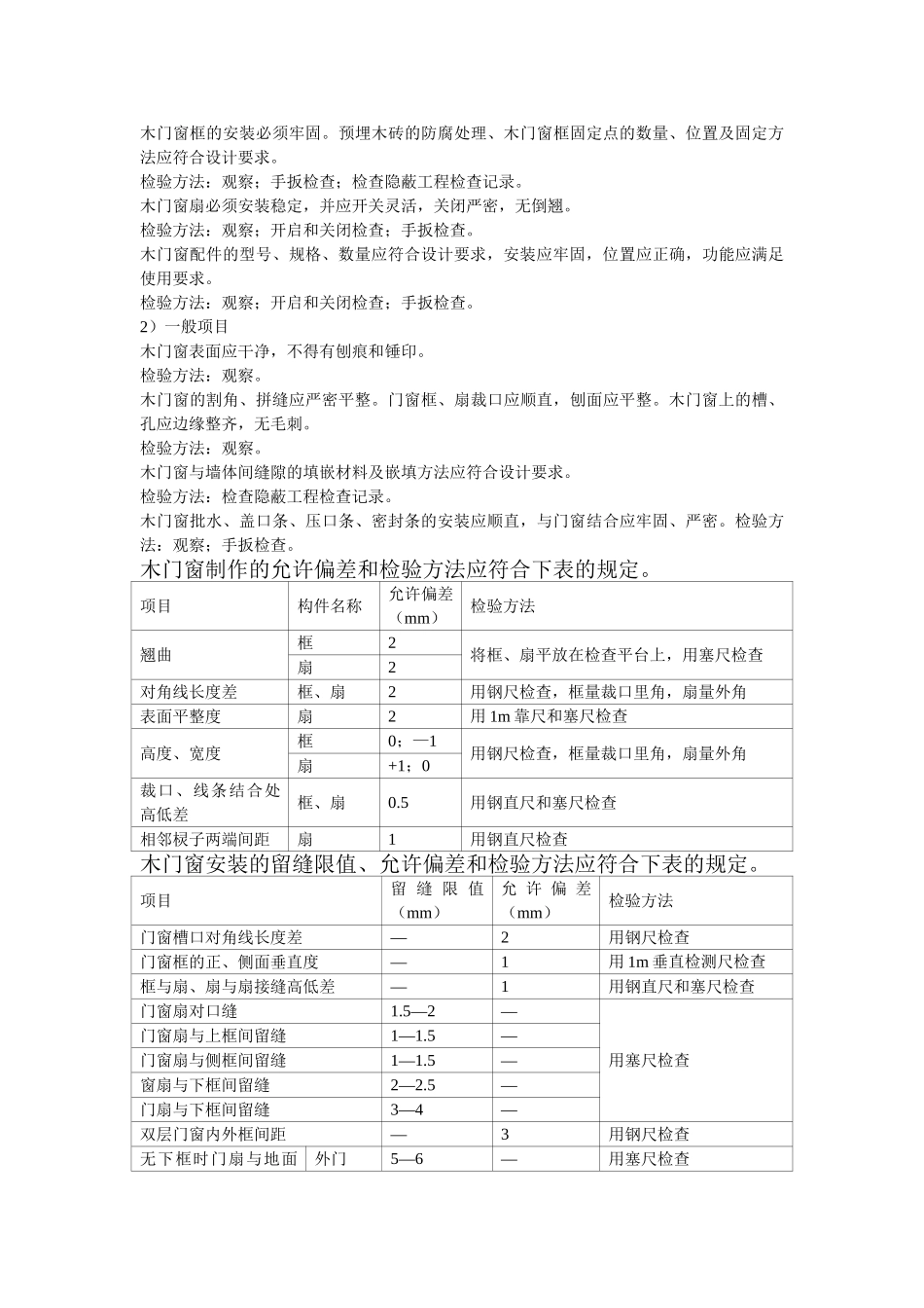 成品木门安装施工方案_第2页