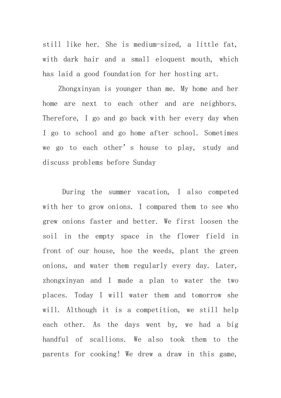 我的好朋友英语日记_第3页