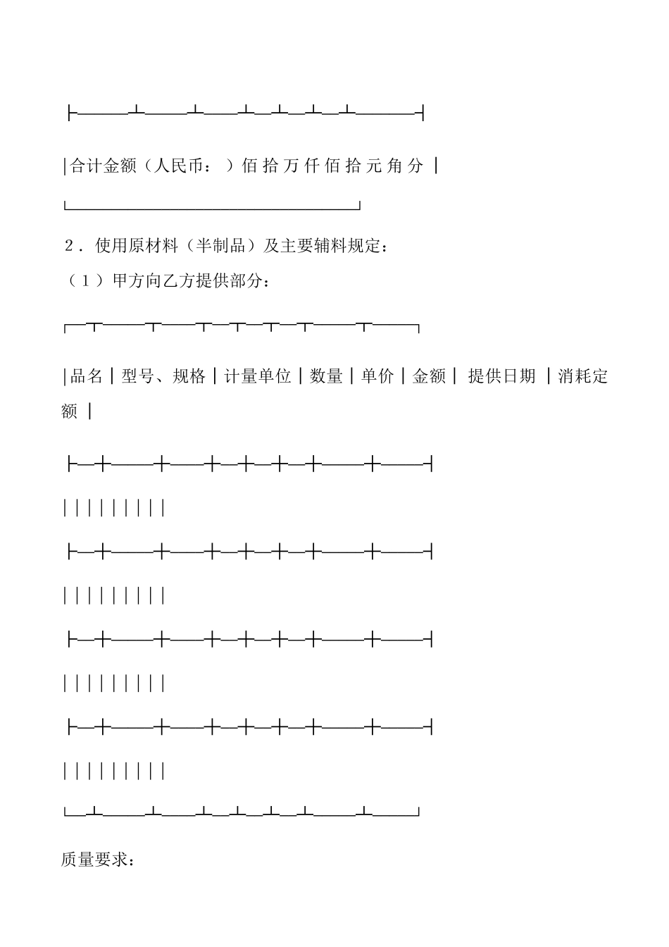 承揽合同专业版_第2页