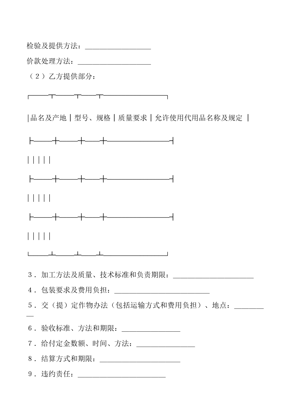 承揽合同专业版_第3页