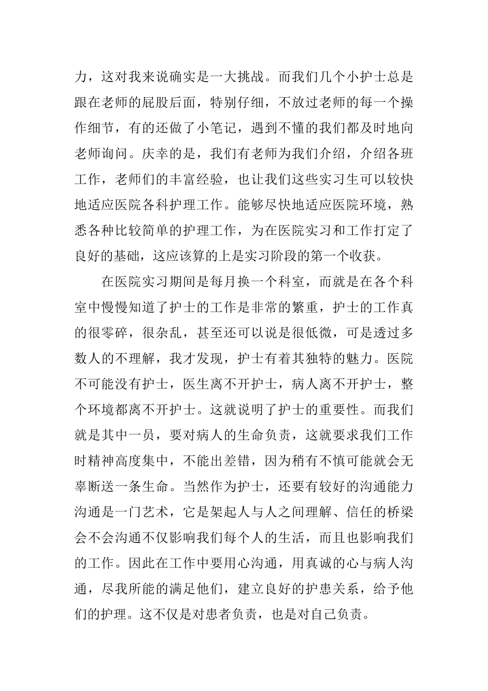 护士实习总结范文3篇_第2页