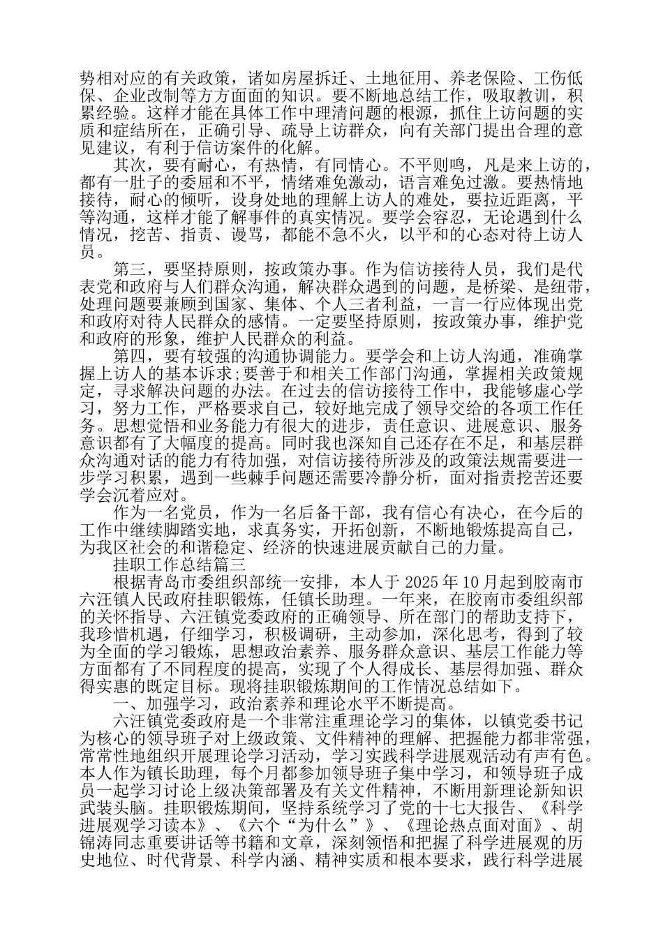 挂职工作总结5篇精选——_第3页