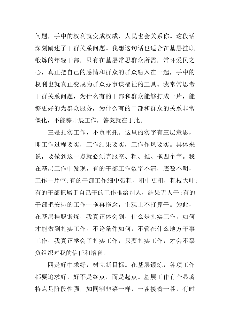 挂职干部工作鉴定_第2页